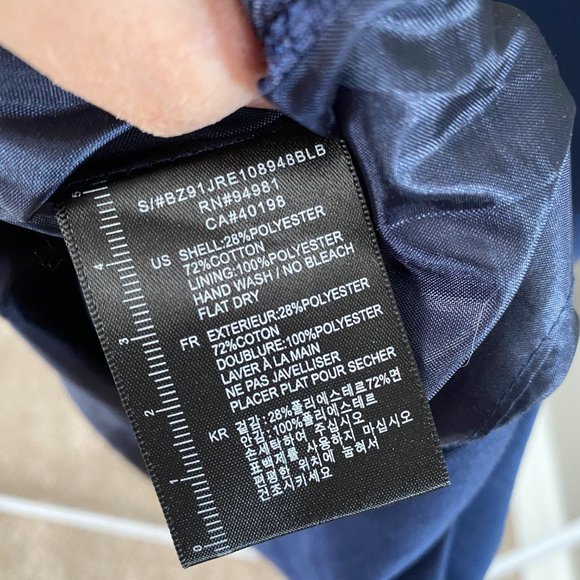 Twelve by Twelve Blue/Gold Racer Back Dress - Picture 6 of 9